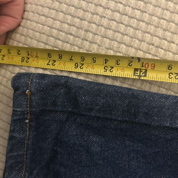 Dickies Industrial Dark Blue Relaxed Fit Straight Leg Work Jeans Men's 42x28 - Picture 8 of 8